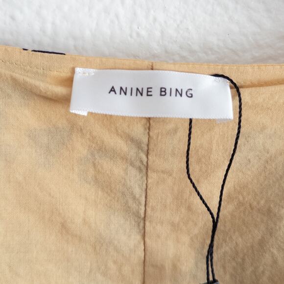 Anine Bing Peyton Painterly Leo Mini Dress Size XXS - Picture 7 of 9